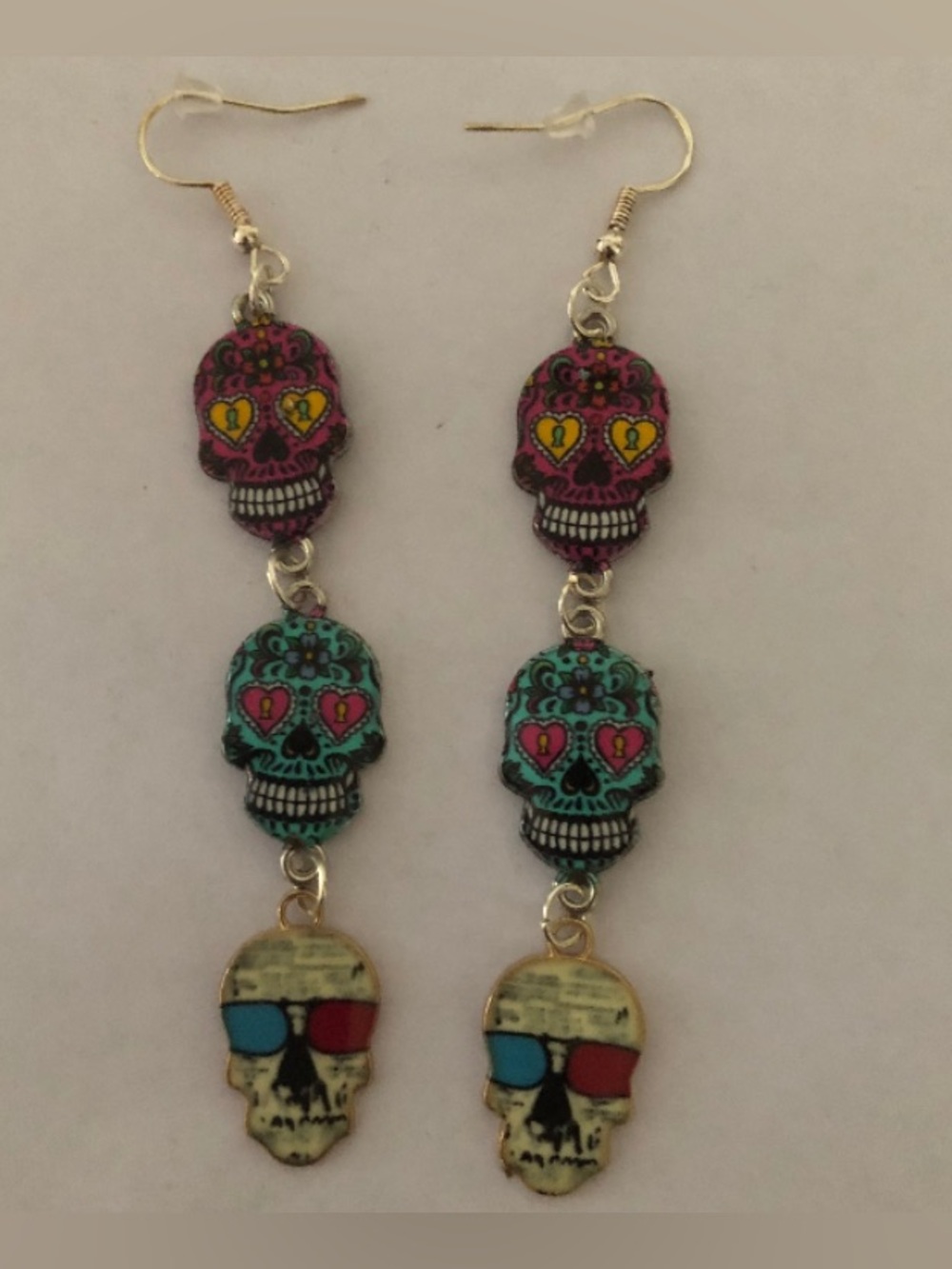 Día De Muertos Skull Calavera Earrings
SKU594